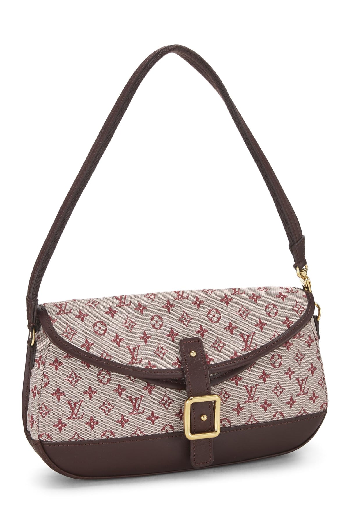 Louis Vuitton,  Burgundy Monogram Mini Lin Marjorie, Burgundy