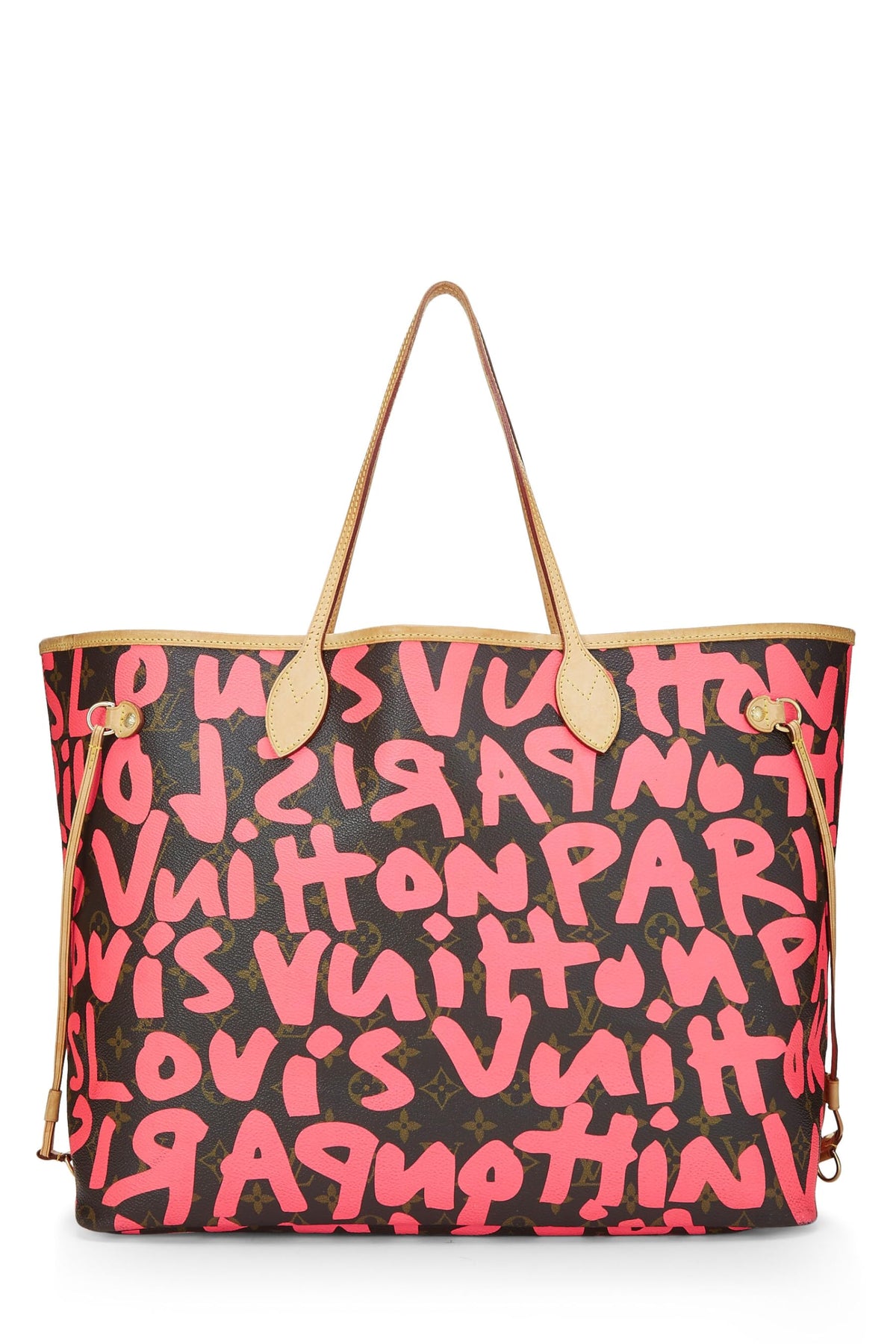 Louis Vuitton,  Stephen Sprouse x Louis Vuitton Pink Graffiti Neverfull GM, Pink