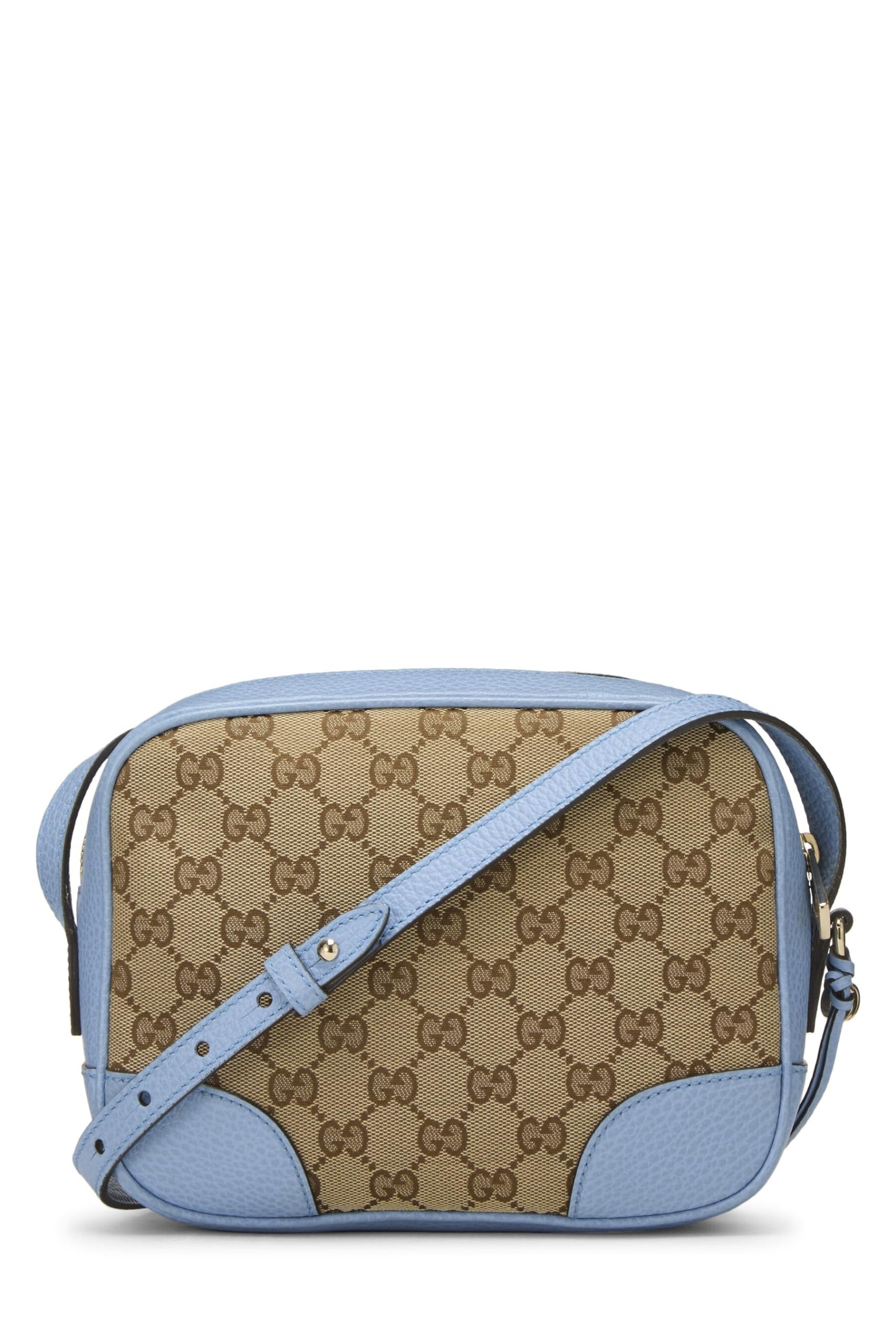 Gucci, Blue Original GG Canvas Bree Crossbody, Blue