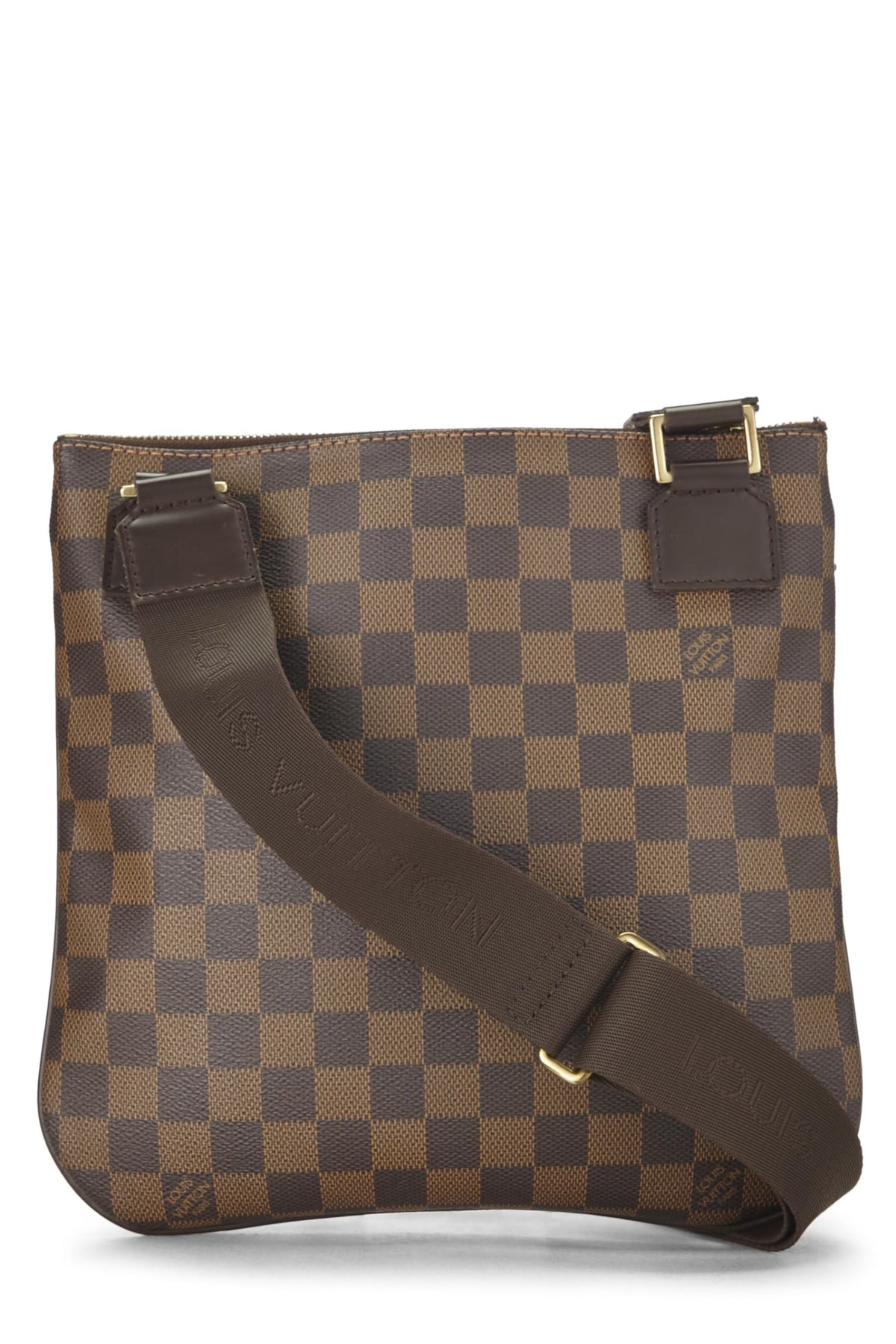 Louis Vuitton,  Damier Ebene Pochette Bosphore, Brown