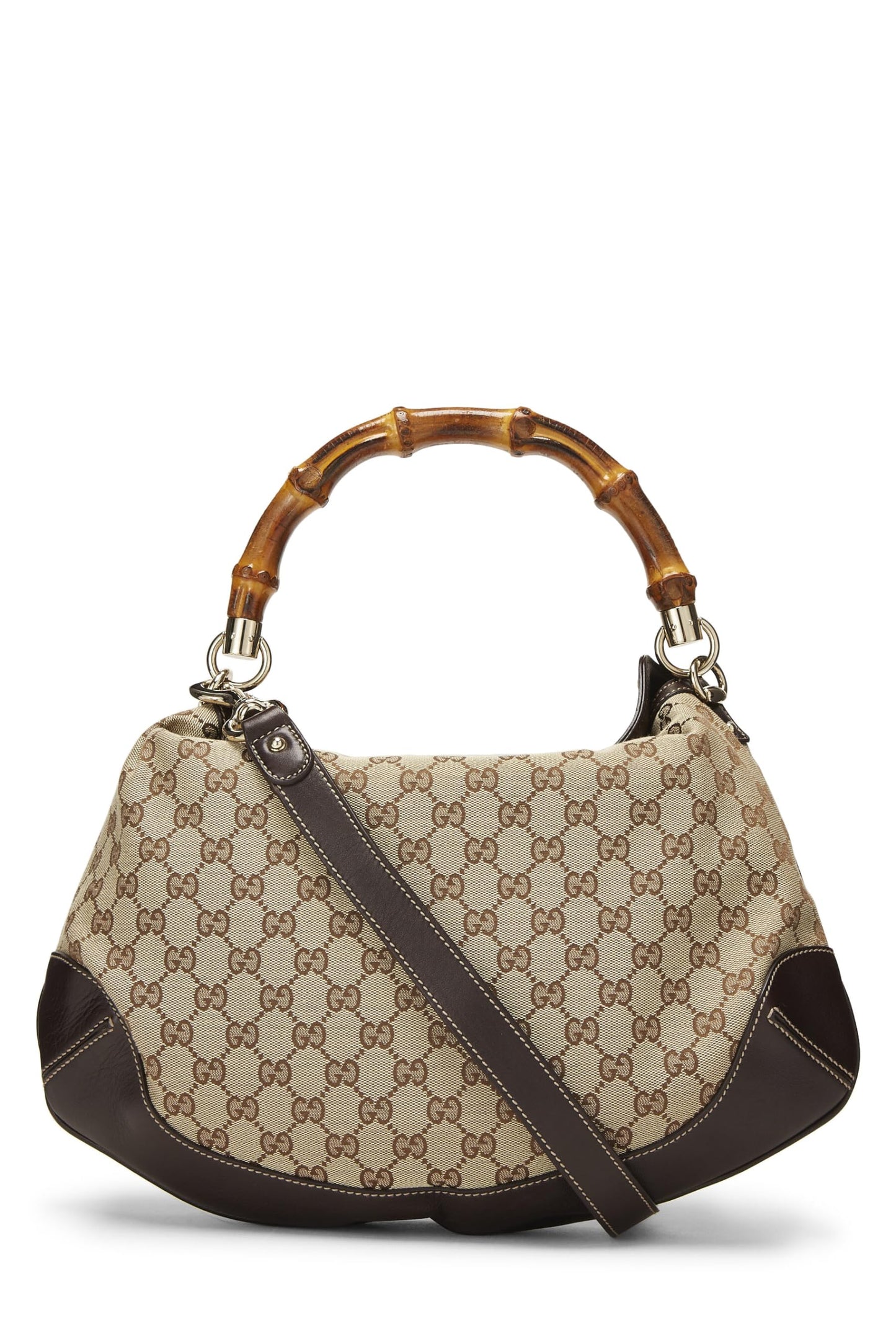 Gucci, Original GG Canvas Peggy Hobo, Brown