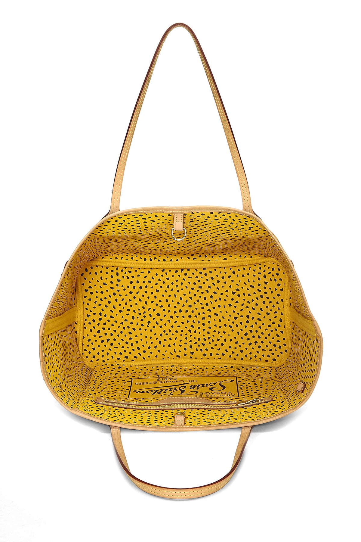 Louis Vuitton,  Yayoi Kusama x Louis Vuitton Yellow Monogram Dots Infinity Neverfull MM, Yellow
