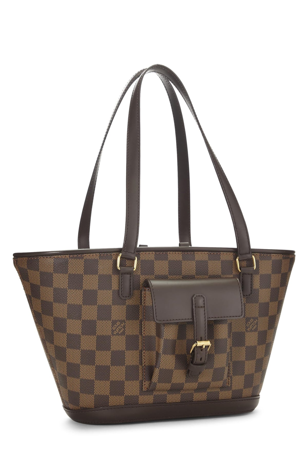Louis Vuitton,  Damier Ebene Manosque PM, Brown