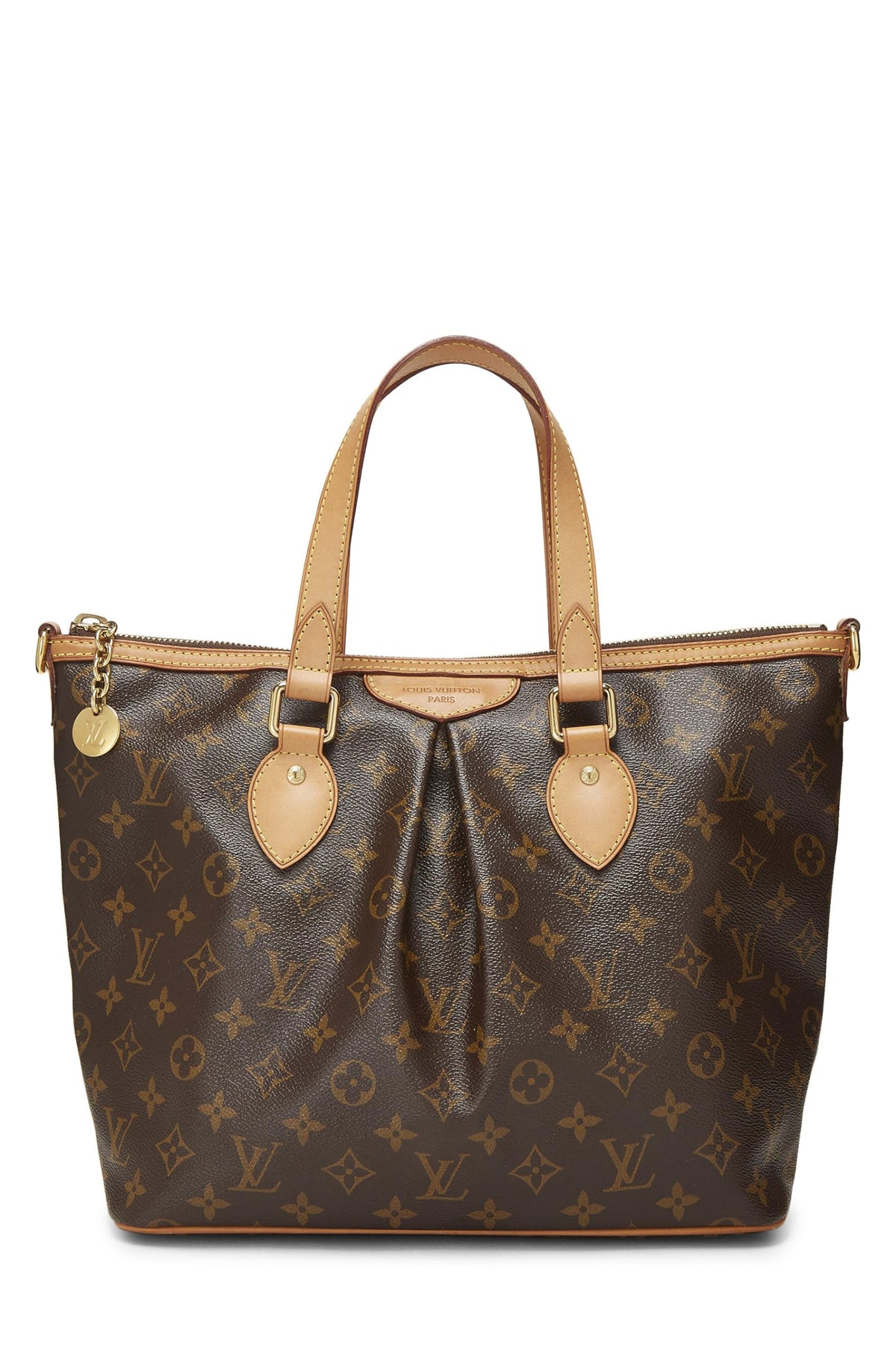 Louis Vuitton,  Monogram Canvas Palermo PM, Brown