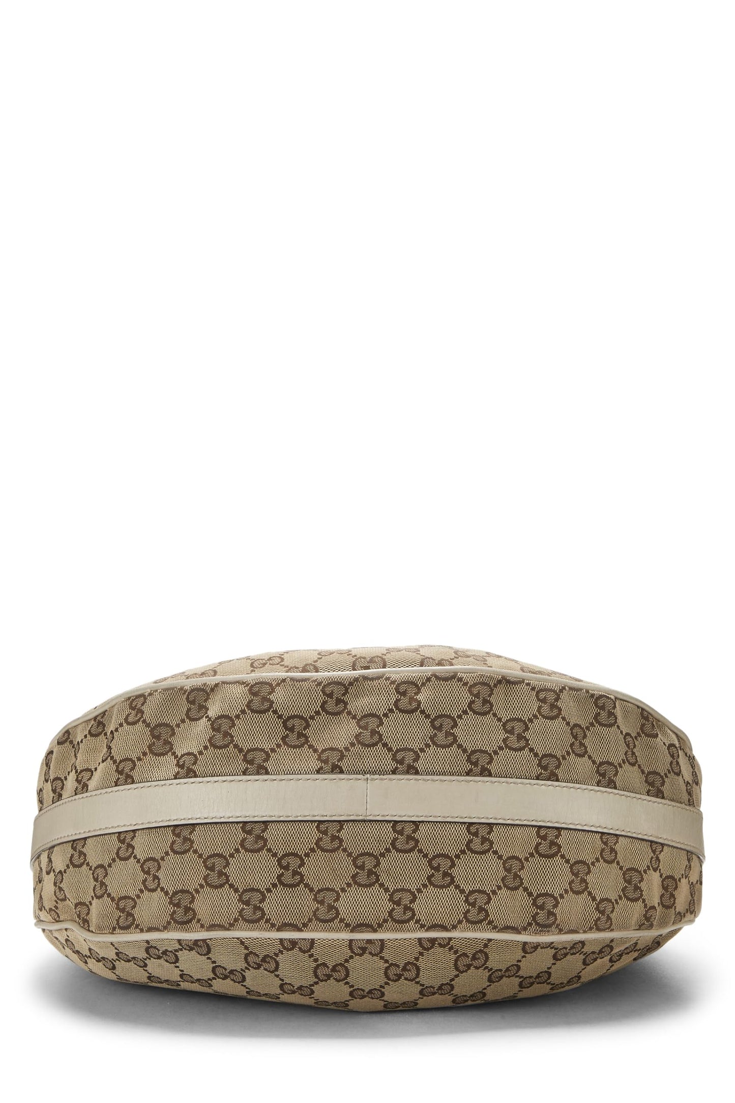 Gucci, White Original GG Canvas Twins Hobo, White