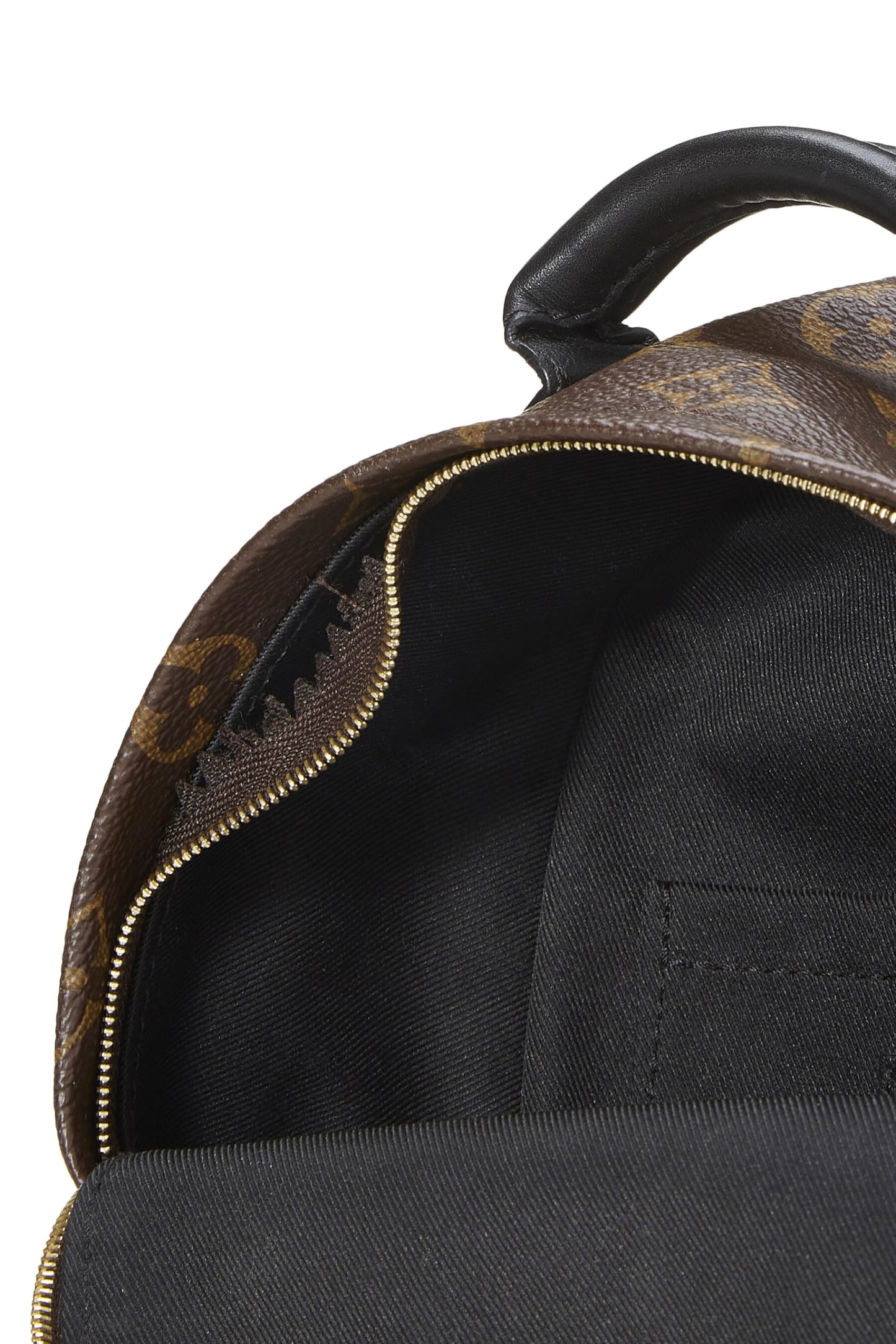 Louis Vuitton,  Monogram Canvas Palm Springs Backpack Mini, Brown