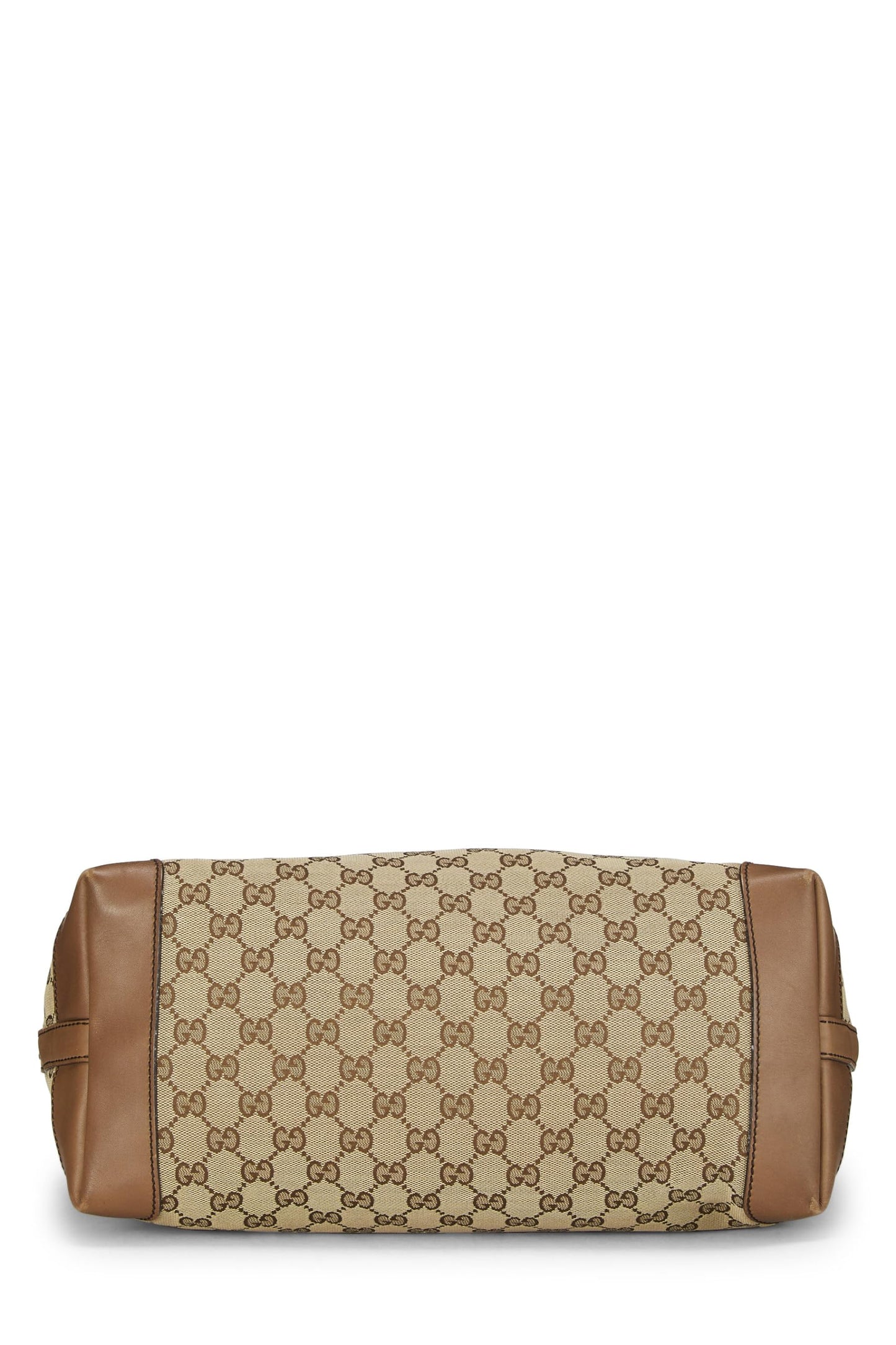 Gucci, Beige Original GG Canvas Craft Tote, Brown