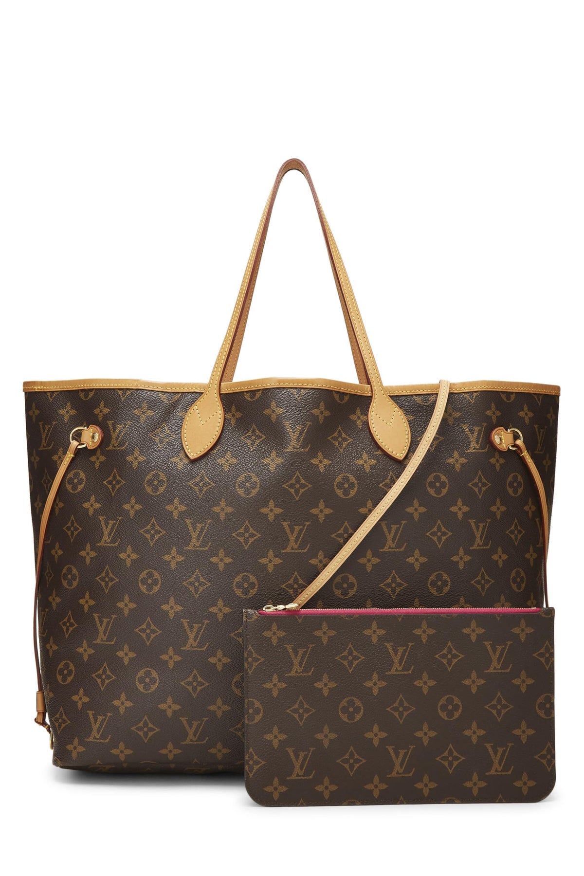 Louis Vuitton,  Pink Monogram Canvas Neo Neverfull GM, Pink