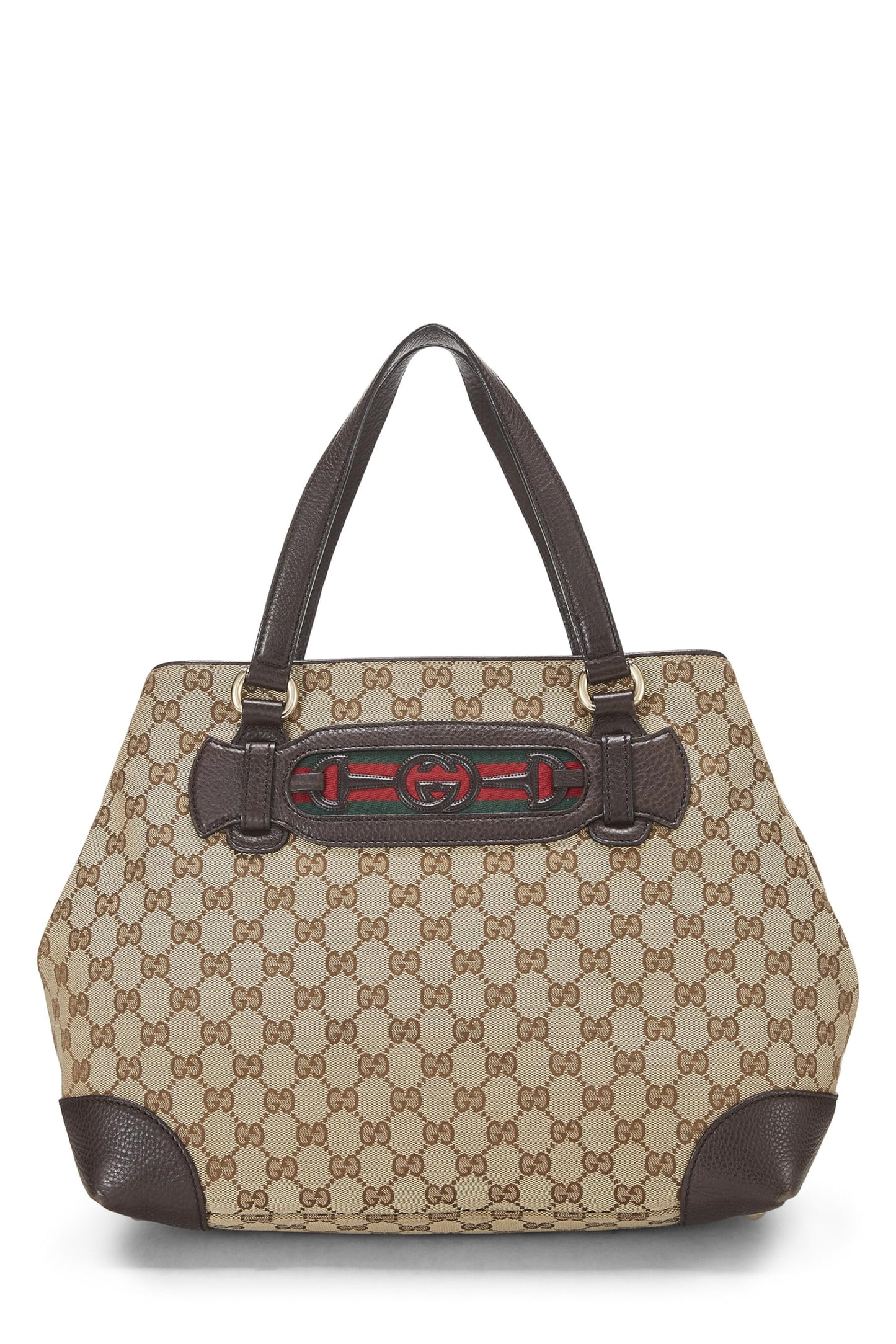 Gucci, Original GG Canvas Dressage Tote Bag, Brown
