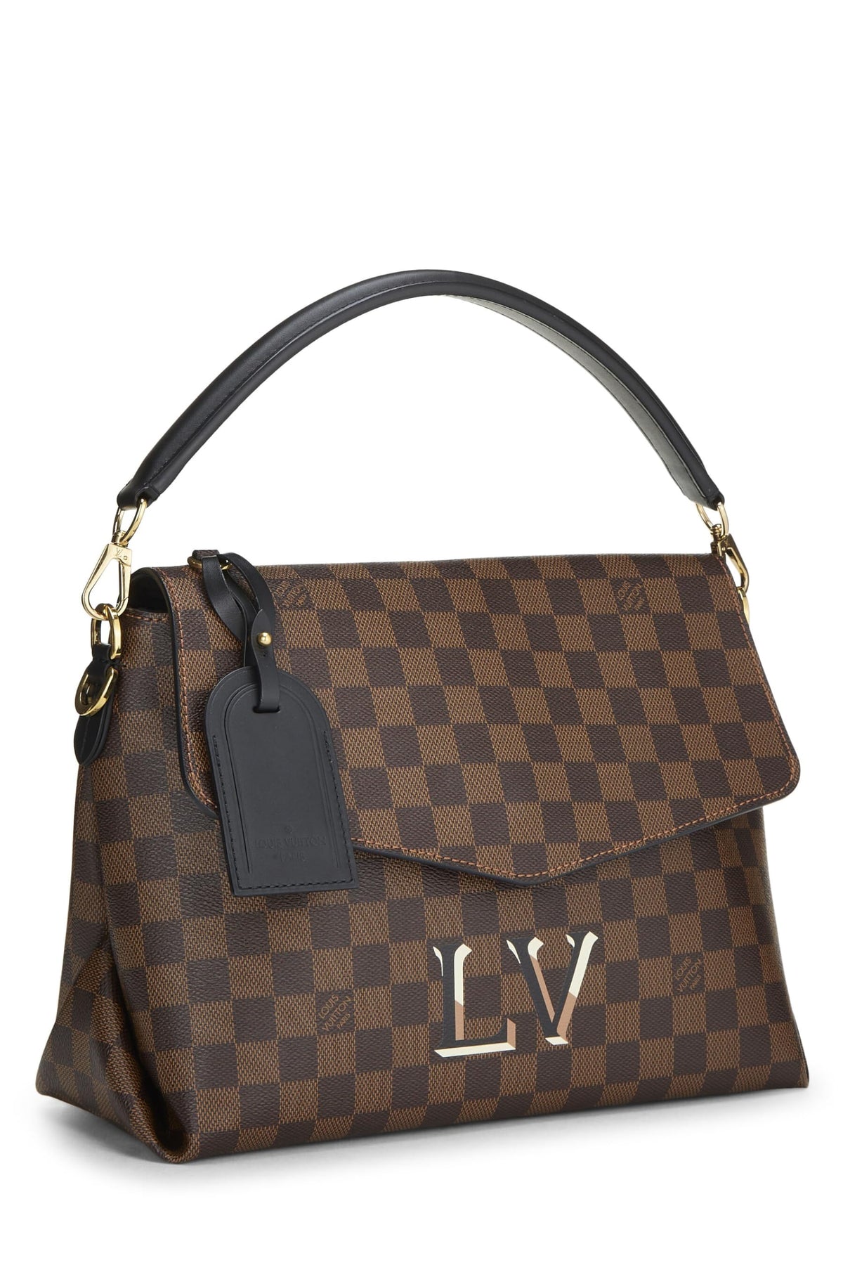 Louis Vuitton,  Damier Ebene Messenger Beaubourg MM, Black