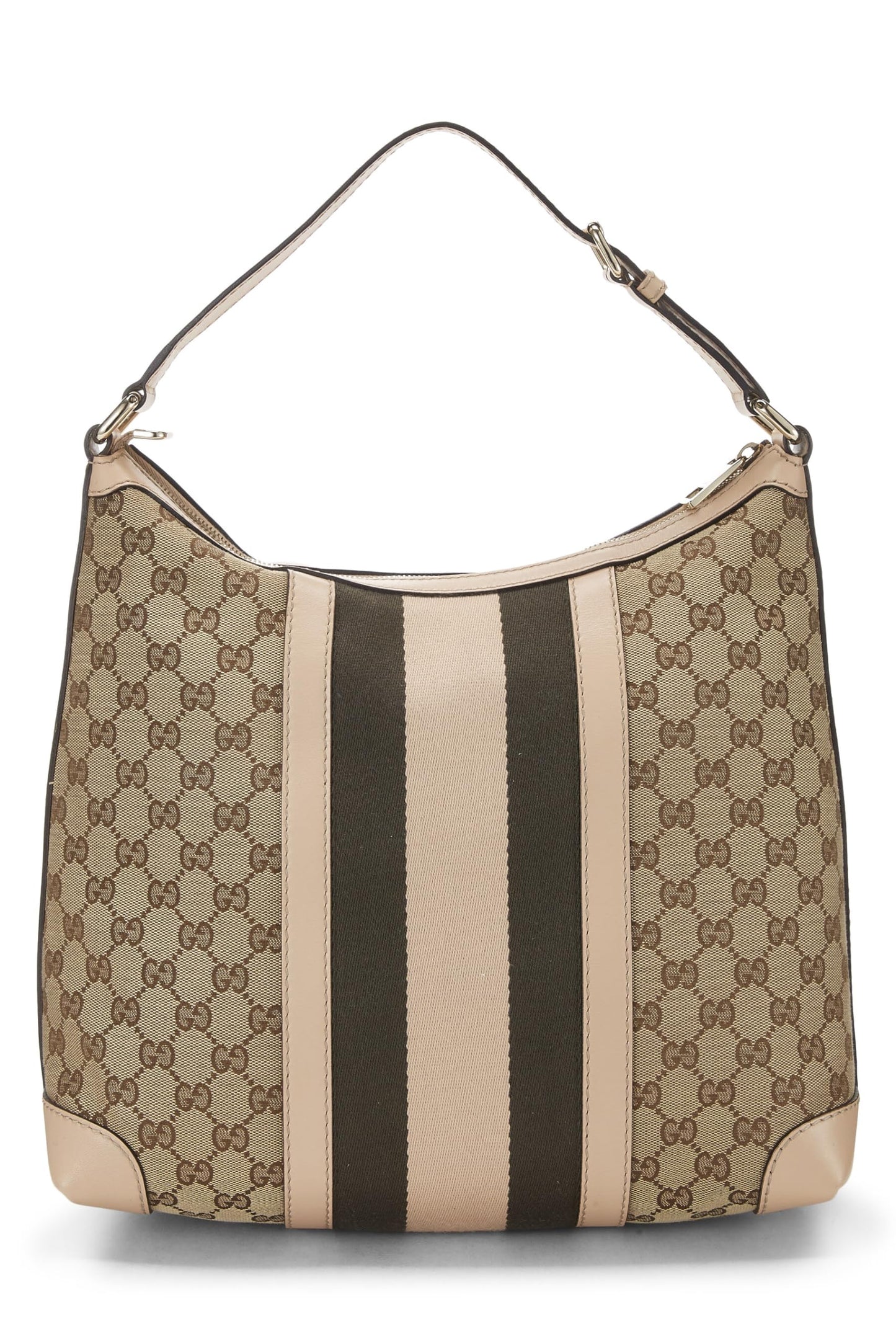 Gucci, Pink Original GG Canvas Hobo, Pink