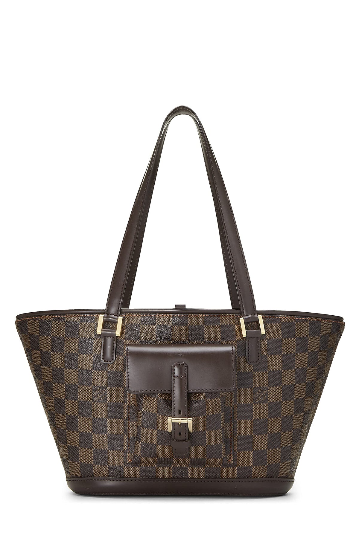 Louis Vuitton,  Damier Ebene Manosque PM, Brown