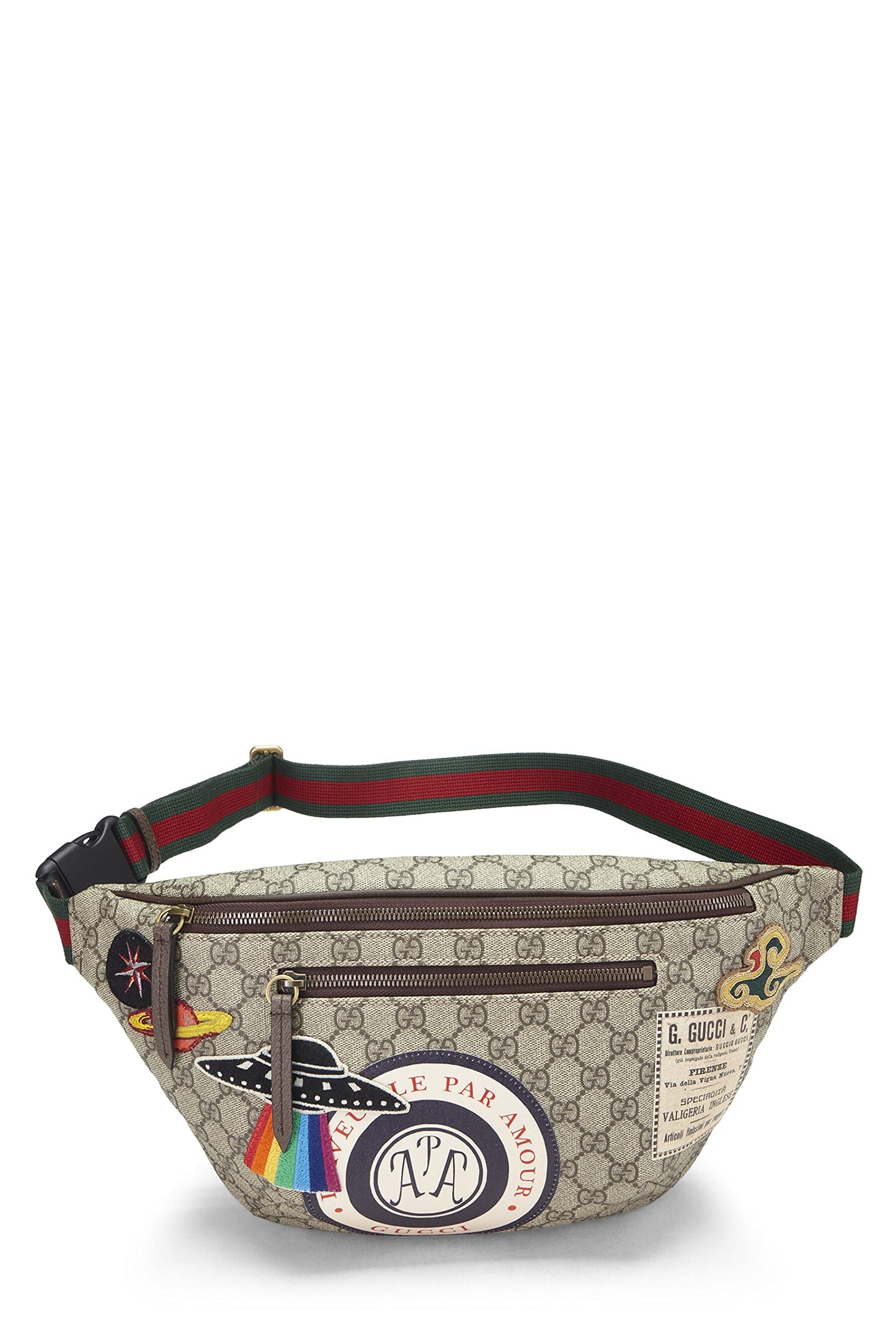 Gucci, Original GG Supreme Canvas Courrier Belt Bag, Brown