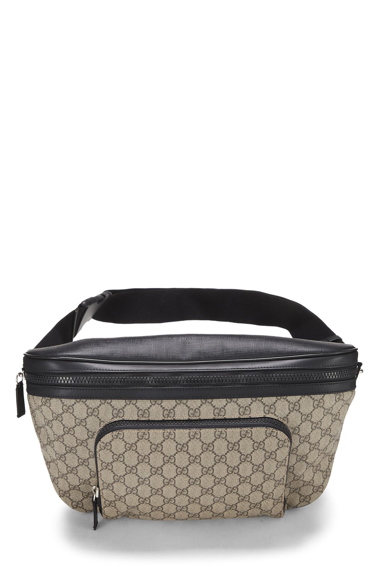 Gucci, Original GG Supreme Canvas Waist Pouch Large, Black