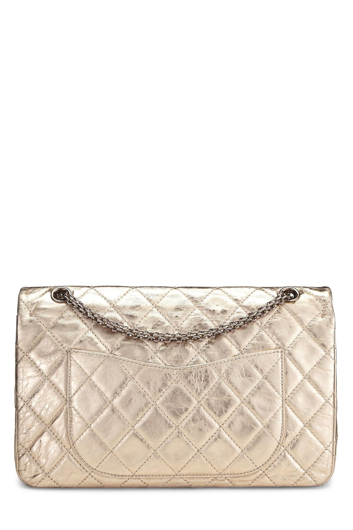 Chanel,  Gold Quilted Lambskin 2.55 Reissue Flap 227, Gold