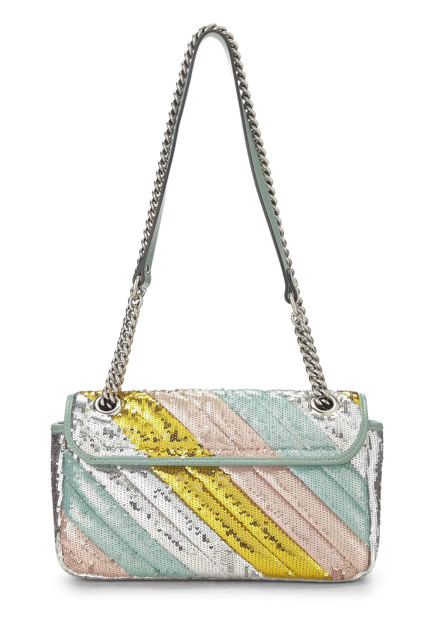 Gucci, Multicolor Sequin GG Marmont Shoulder Bag Small, Multi