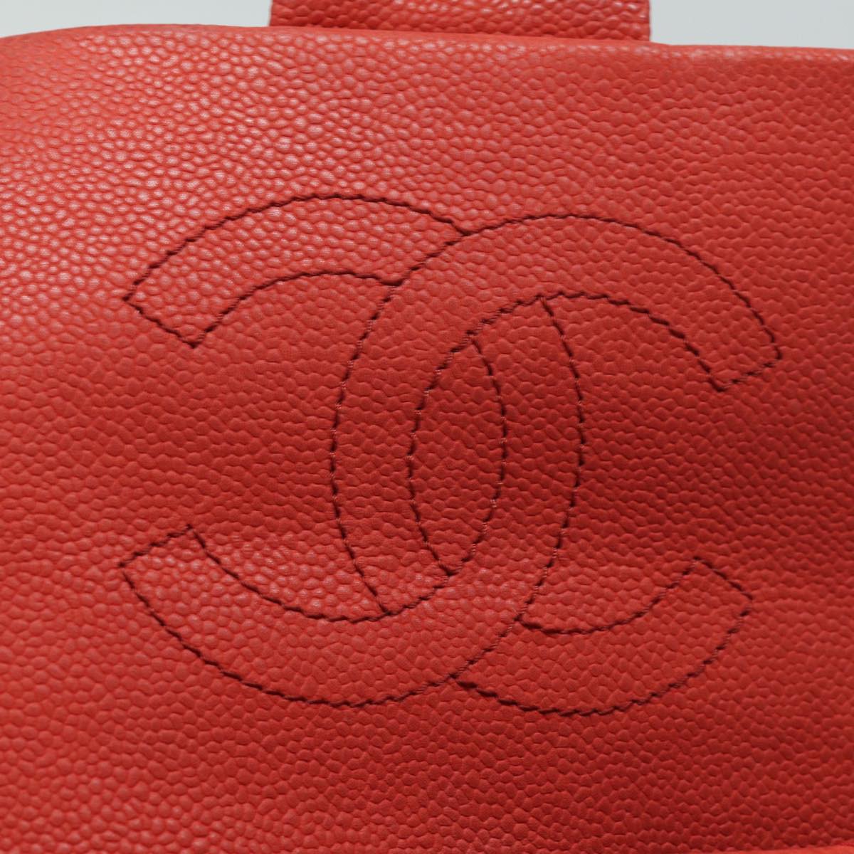 Top Quality Chanel Matelasse Shoulder Bag Caviar Skin Beige CC Auth 82249A