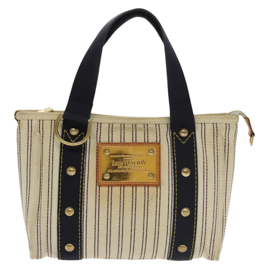 Louis Vuitton Antigua  Canvas Tote Bag