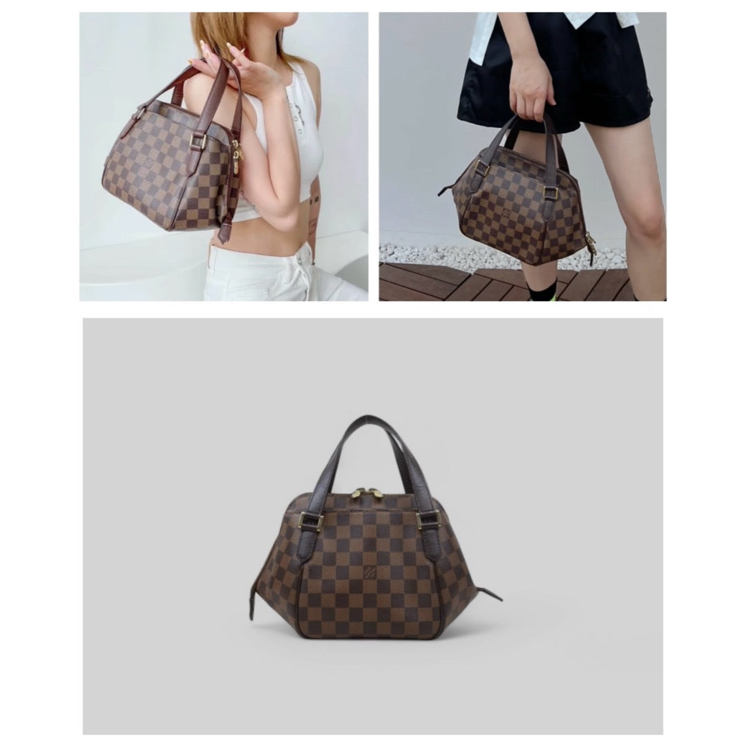 Good ( Rank AB)｜LV Damier Ébene Belem PM Handbag ｜VT25030118