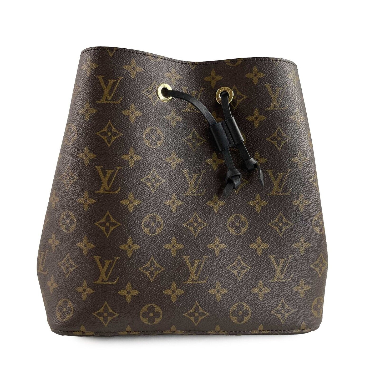 LOUIS VUITTON - Excellent - LV NeoNoe Monogram Brown Canvas MM Shoulder Bag