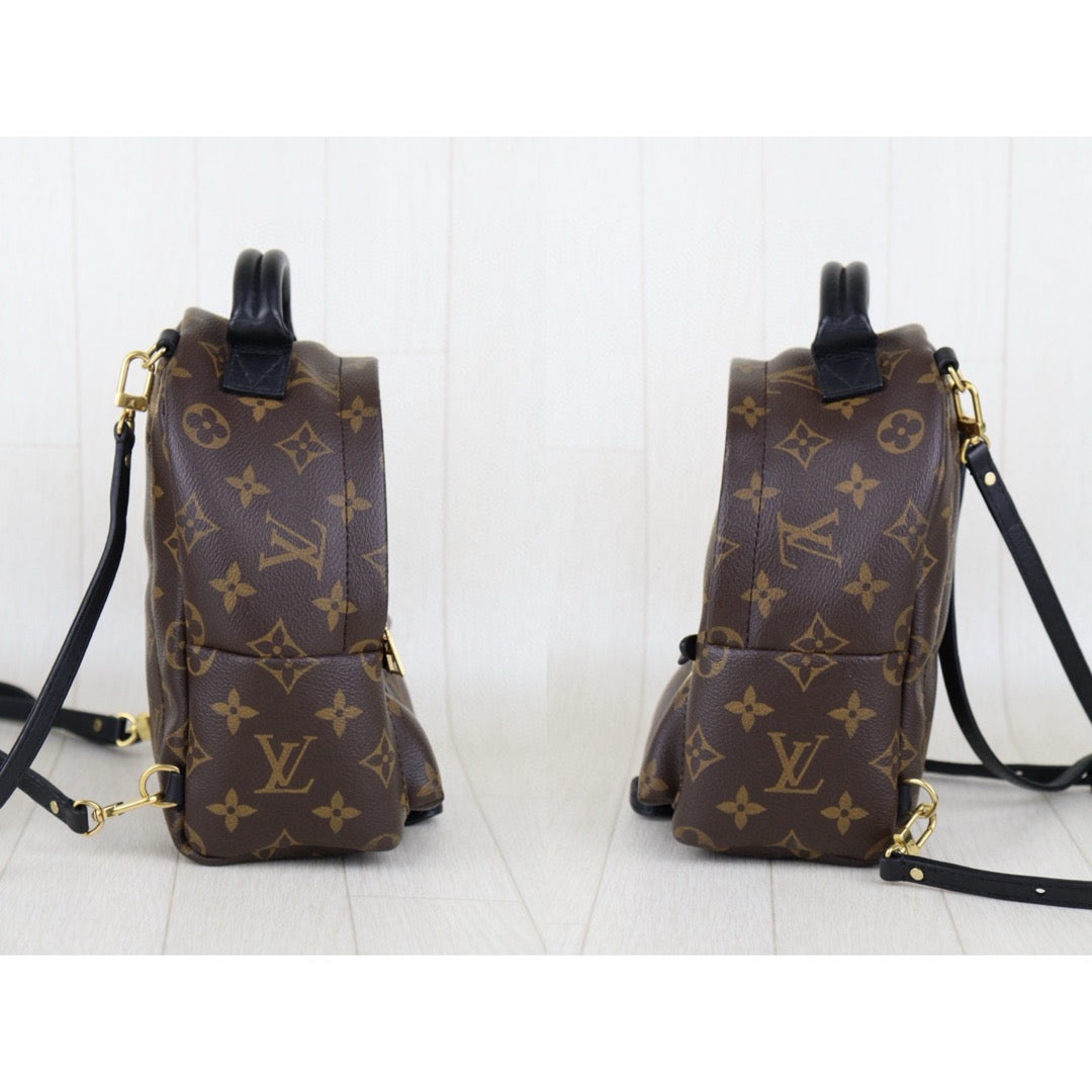 Good ( Rank AB)｜  LV Monogram Coated Canvas Mini Palm Springs Backpack｜S25030603
