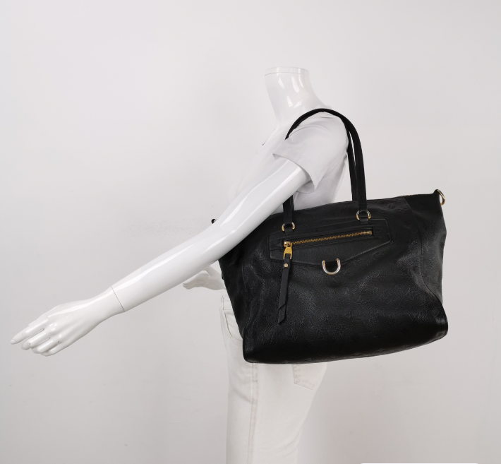 Preloved Louis Vuitton (LV) Lumineuse PM Black 34cm 250123781039800