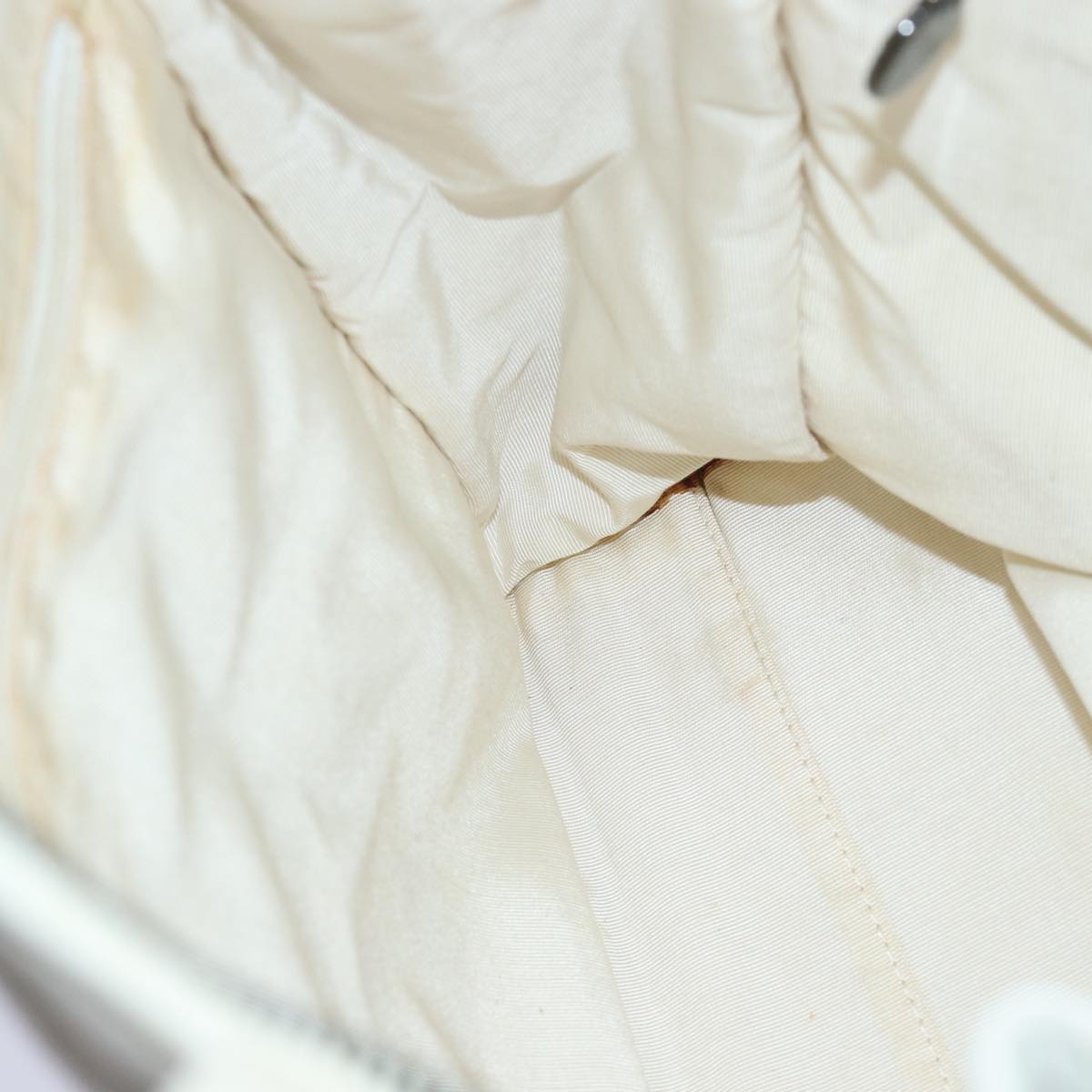 Top Quality Chanel COCO Mark Tote Bag Leather White CC Auth 83380