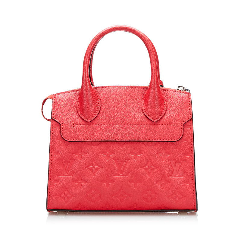 Louis Vuitton Monogram Implant Punch Mini Handbag Shoulder Bag 2WAY M41747 Poppetal Leather  Louis Vuitton
