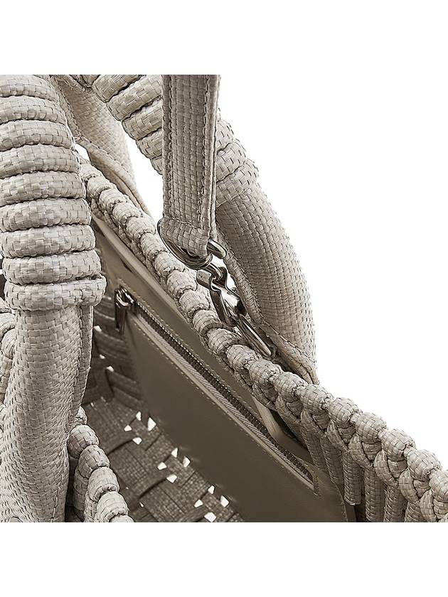 Luxury Balenciaga  Bistro XS Basket Tote Bag Abbey Stone
