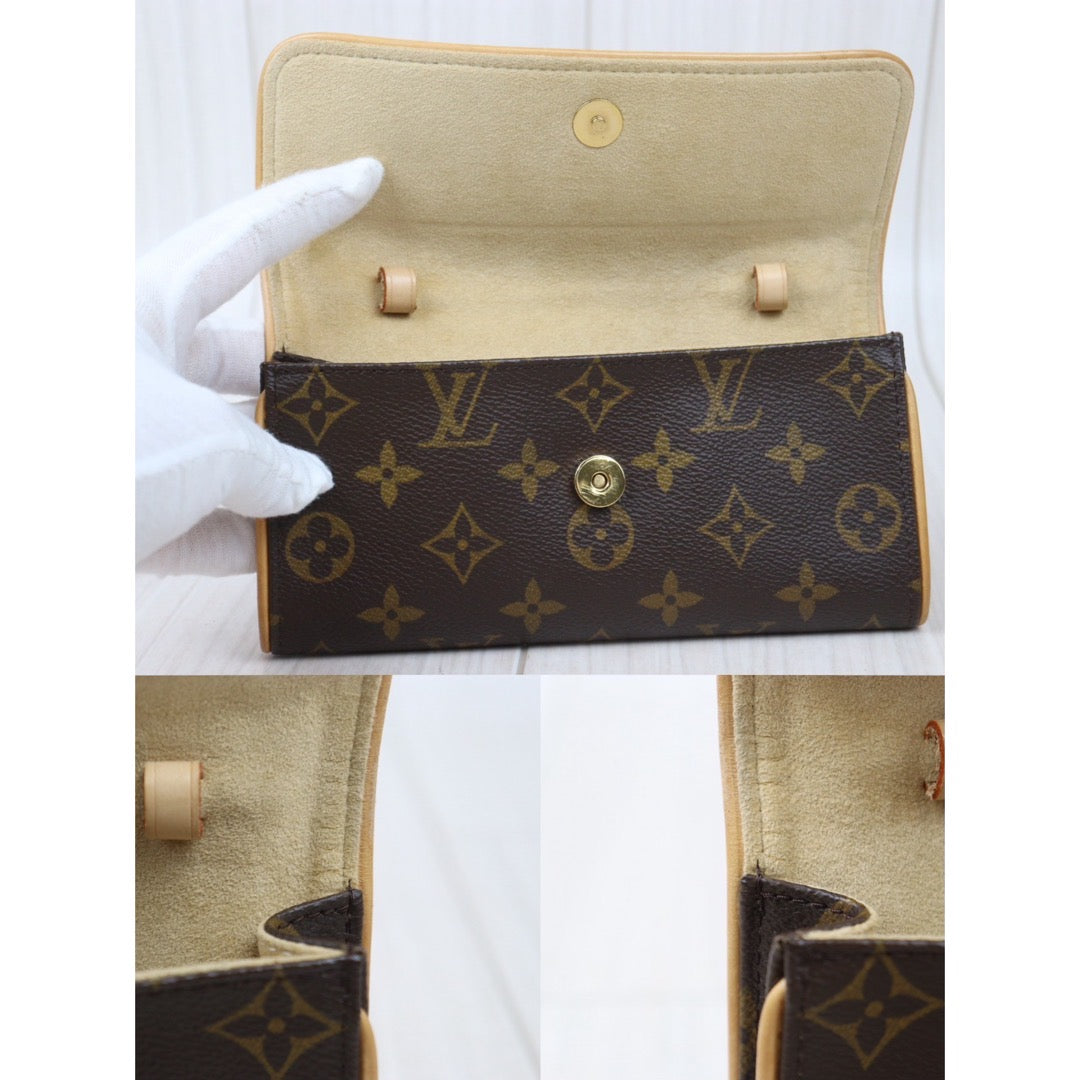 Good ( Rank AB)｜LV Monogram Pochette Twin PM｜24071129