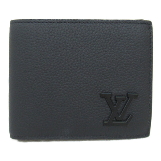 Louis Vuitton  Noir Leather Wallet (Bi-Fold)