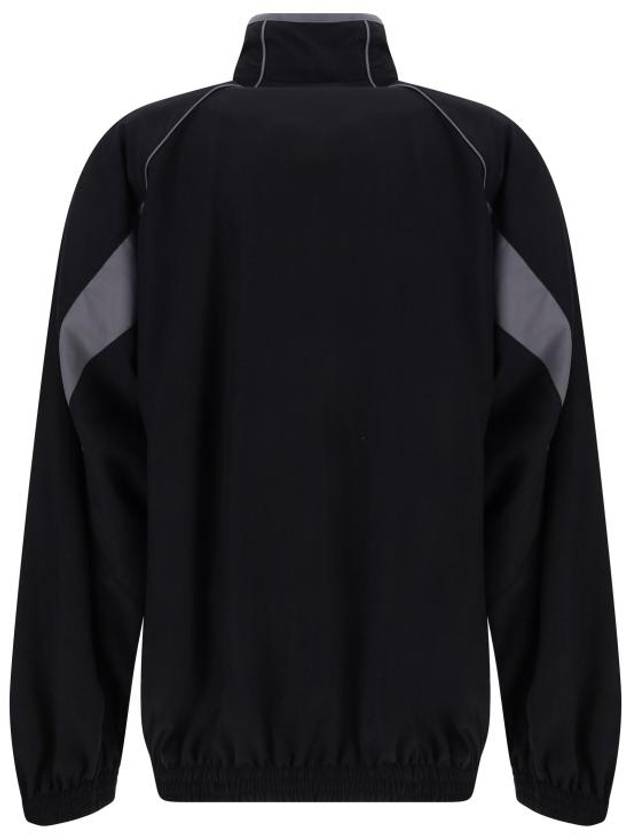 Luxury Balenciaga  3B Sports Icon Medium Fit Track Jacket Black