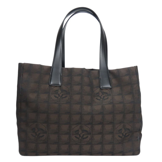 Chanel New Travel Line Jacquard Nylon Tote Bag