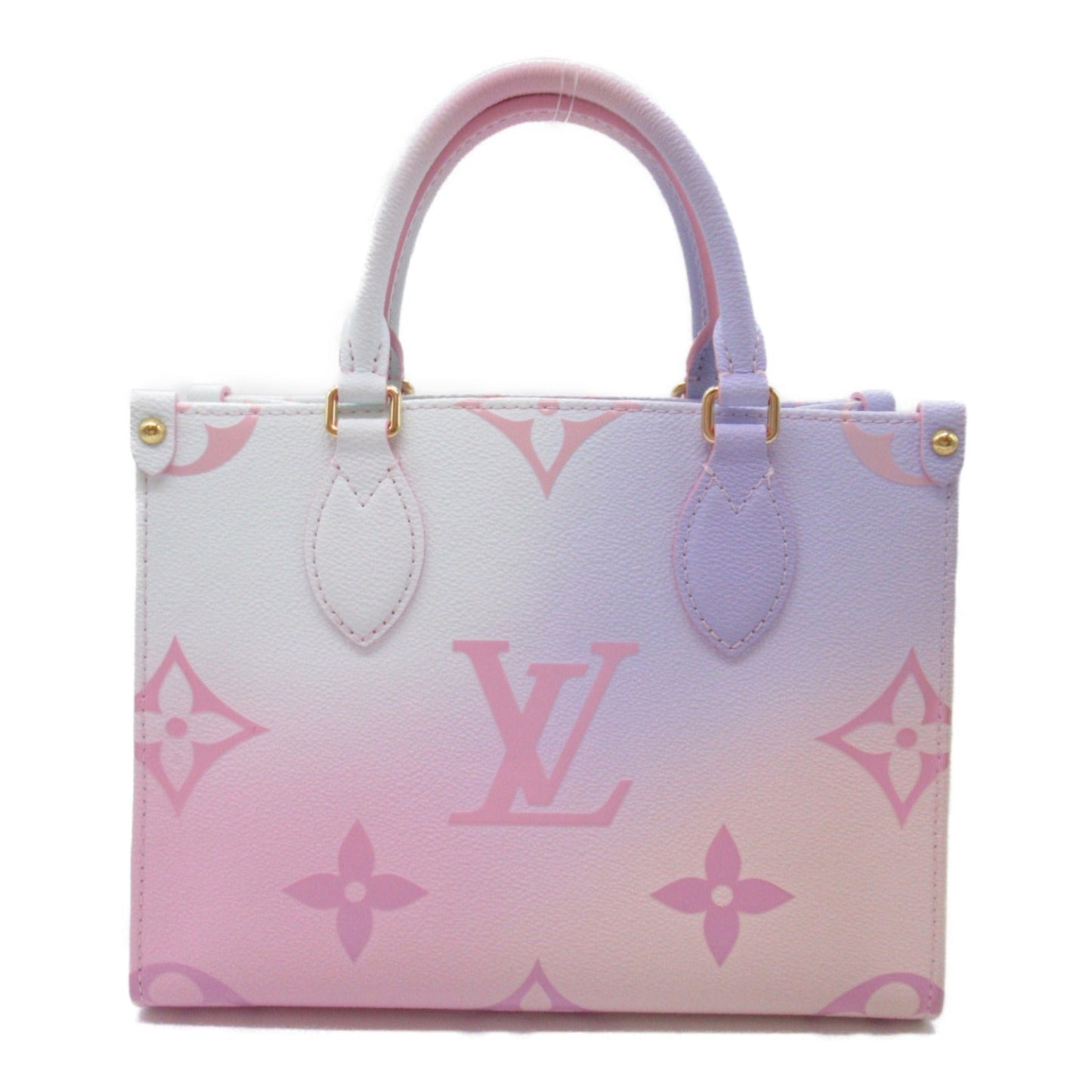 Louis Vuitton On The Gor PM 2w Tote Bag Tote Bag PVC Coated Canvas  Pink M59856