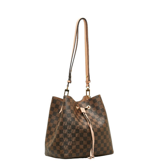 Louis Vuitton Louis Vuitton Damière N40198 Shoulder Bag   Brown Pink
