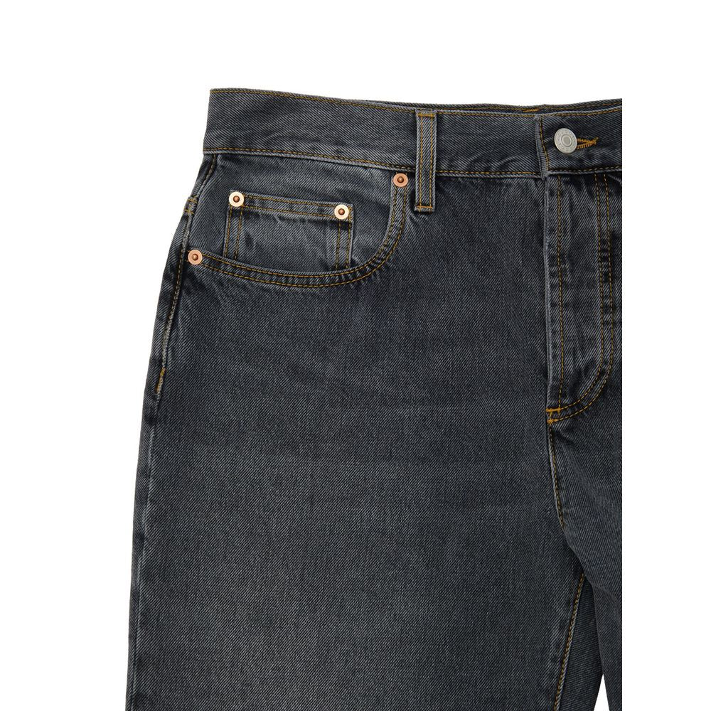 Gucci Gray Cotton Jeans Denim
