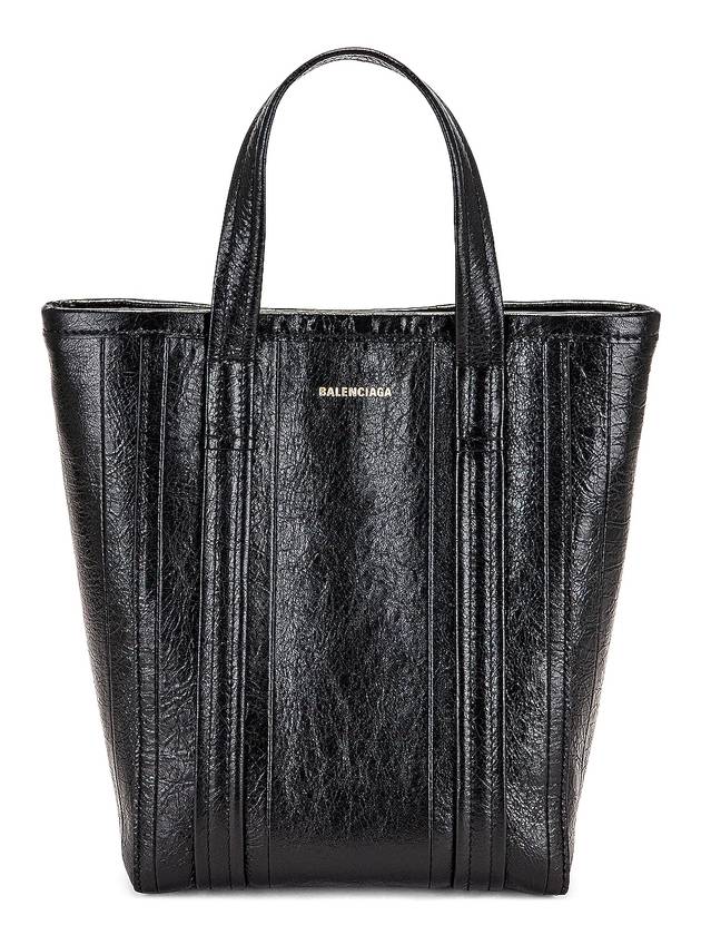 Luxury Balenciaga  Barbes Small Shopper Tote Bag Black