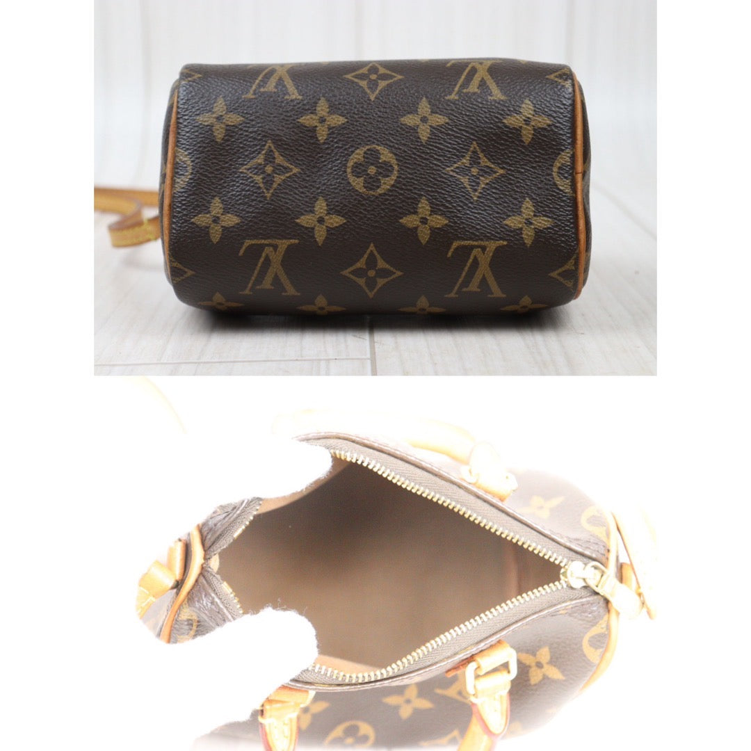 Good ( Rank AB)｜LV Monogram Nano Speedy  Shoulder Bag｜S24061714