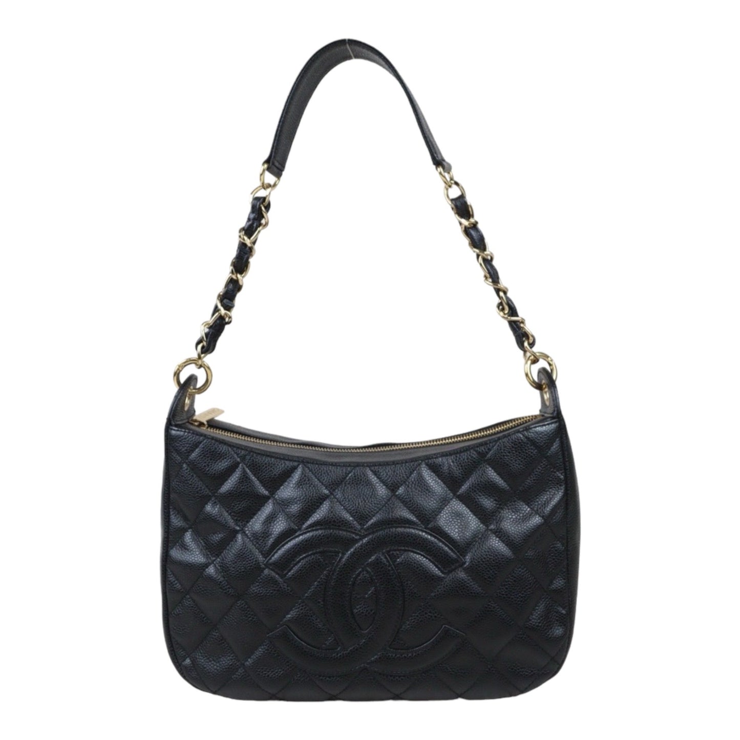Rank AB ｜ CHANEL Half Moon Shoulder Bag Black Made In 2002-2003Year  ｜VT24071806