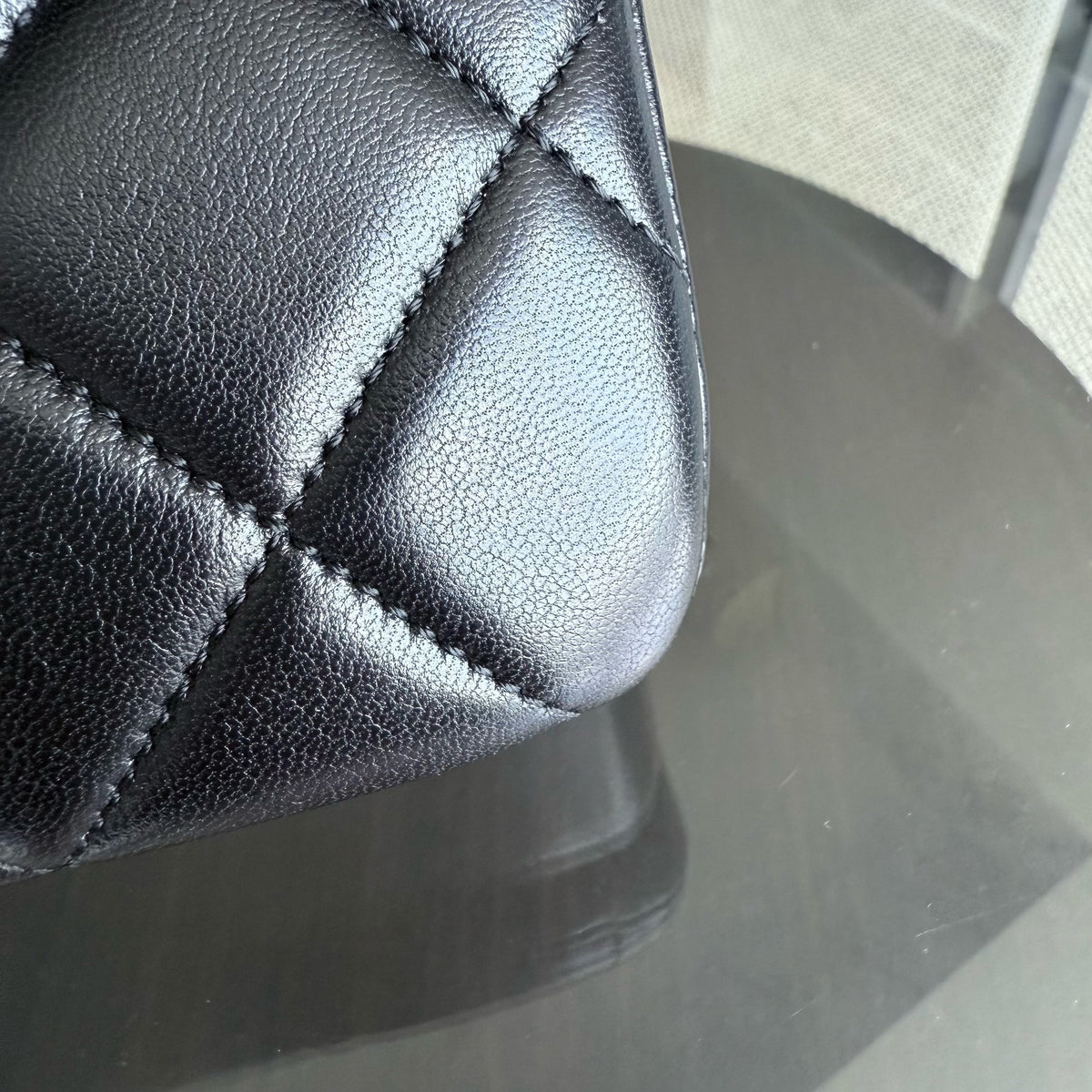 Chanel Trendy CC Small - Quilted Lambskin Black Gold Hardware Series 23