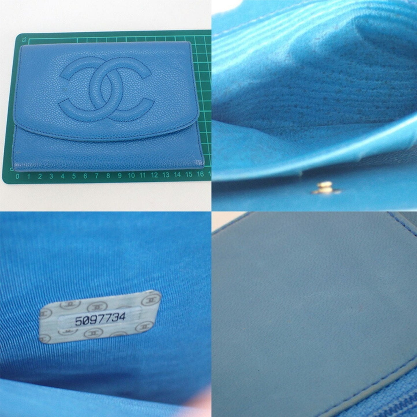 Top Quality Chanel Logo CC Wallet
