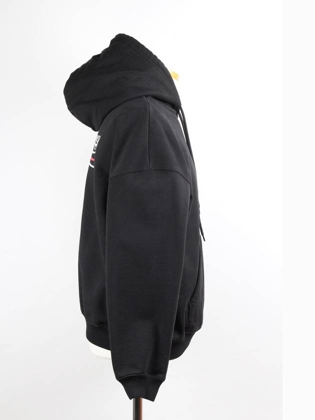 Luxury Balenciaga  Wave logo hoodie L