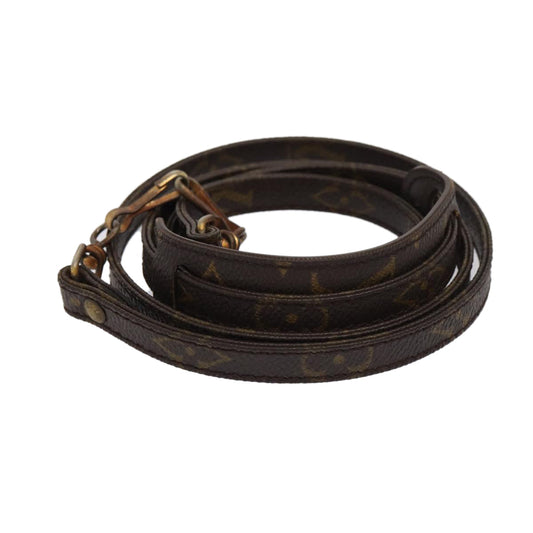 LOUIS VUITTON Monogram Shoulder Strap 46.5" LV Auth 85373