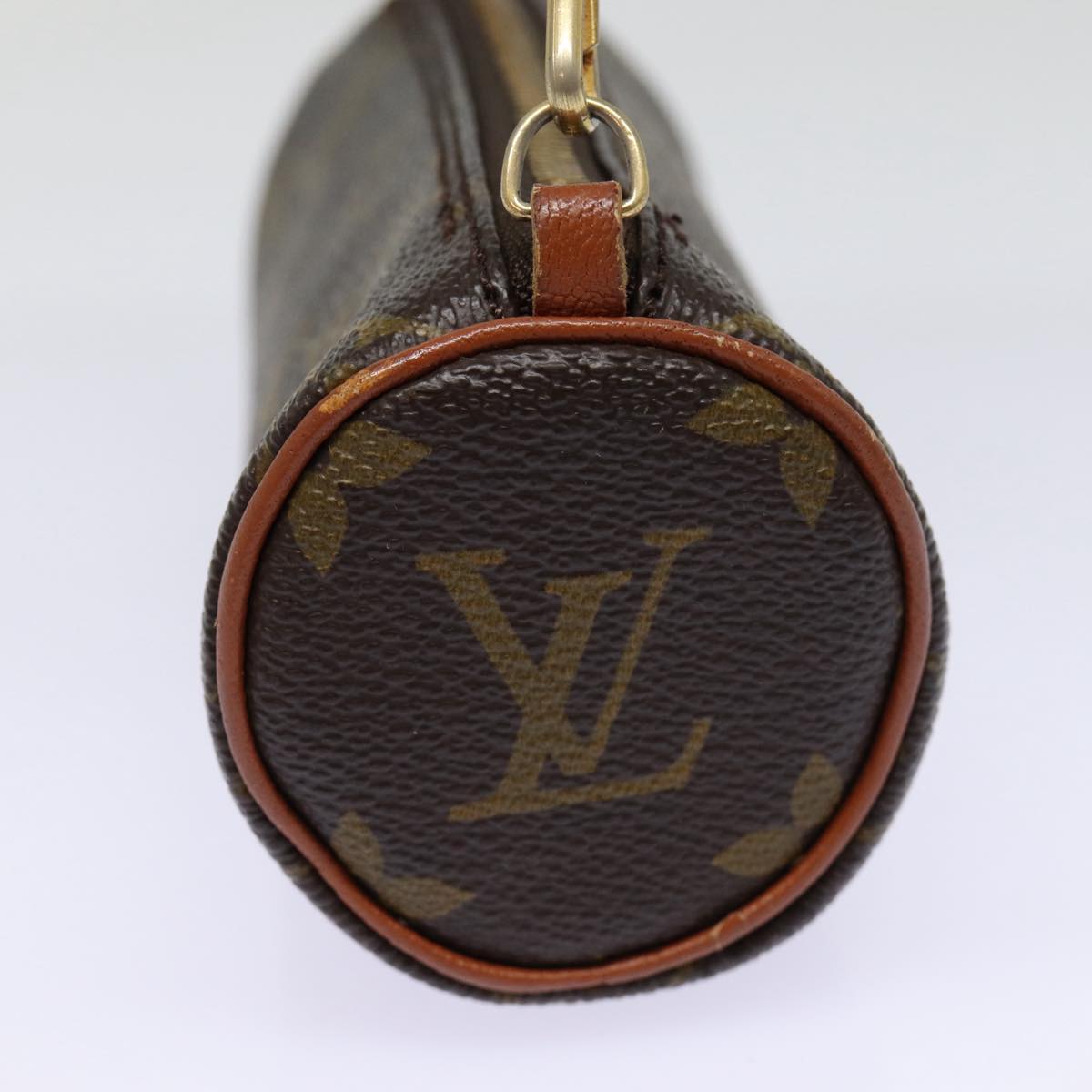 LOUIS VUITTON Monogram Papillon Pouch LV Auth 85410