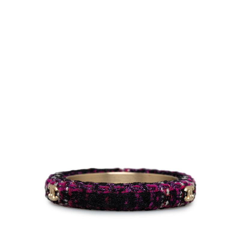 Chanel Coco Bangle Pearl Gold Twid   Chanel
