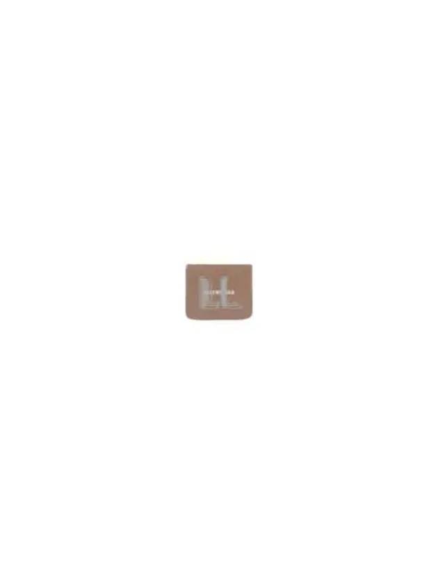Luxury Balenciaga  Logo Coin Pocket Flap Half Wallet Brown