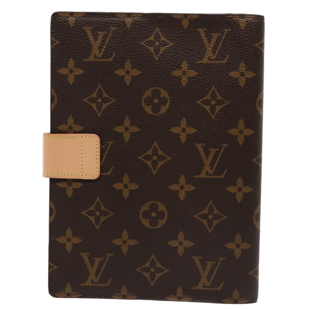 LOUIS VUITTON Monogram Quverture Carnepole Day Planner Cover GI0238 Auth 85661