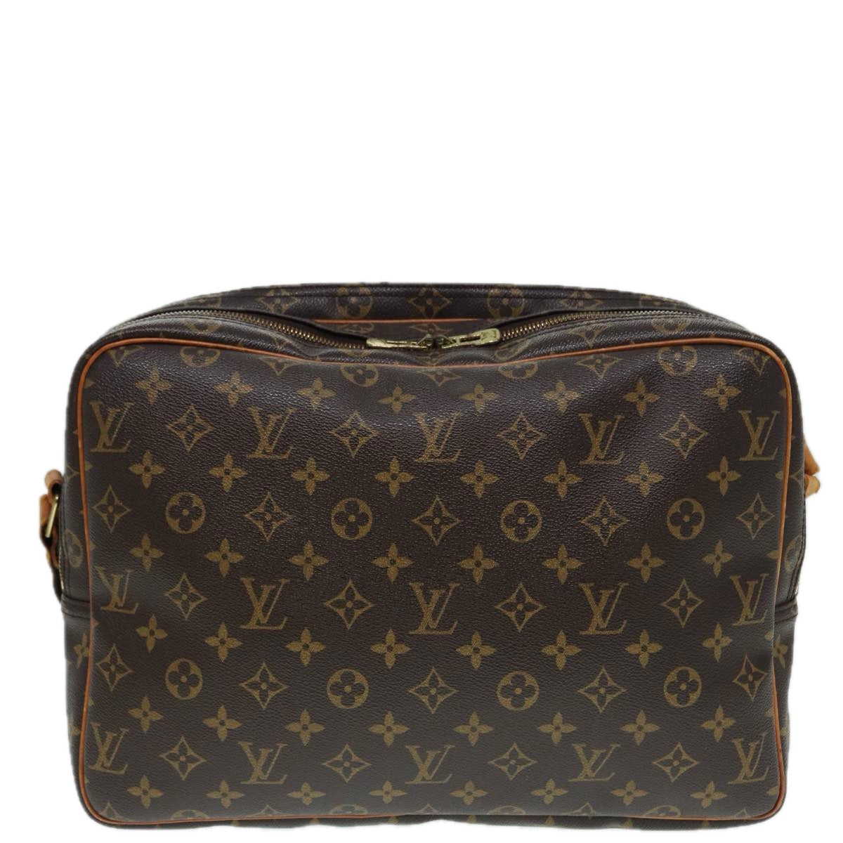 LOUIS VUITTON Monogram Reporter GM Shoulder Bag M45252 LV Auth 85673