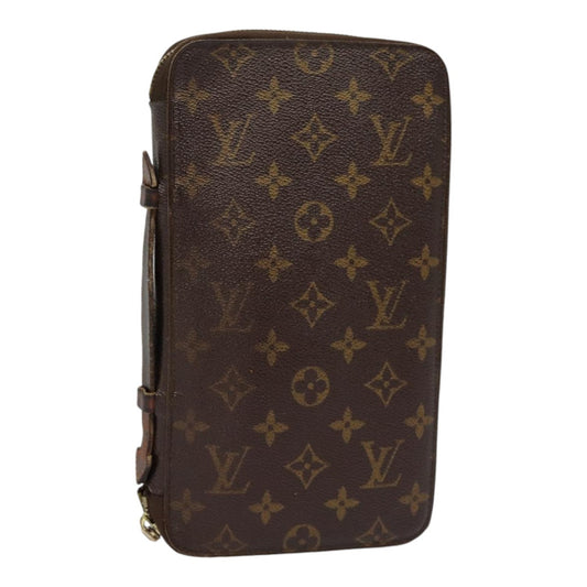 LOUIS VUITTON Monogram Poche Escapade Travel Case M60113 LV Auth 85738