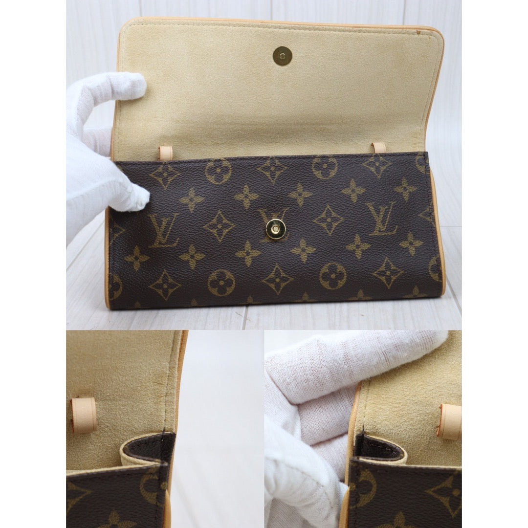 Rank A｜ LV Monogram Pochette Twin GM Shoulder Bag｜24062005